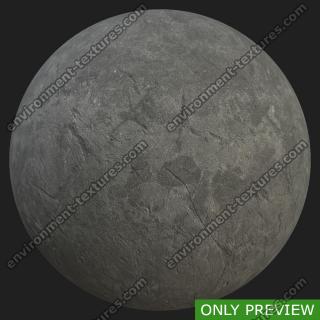 PBR substance preview ground stone 0002